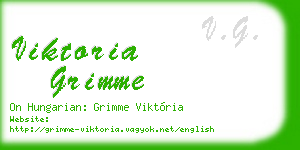 viktoria grimme business card